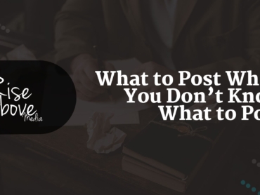 July Blog- What to Post Header